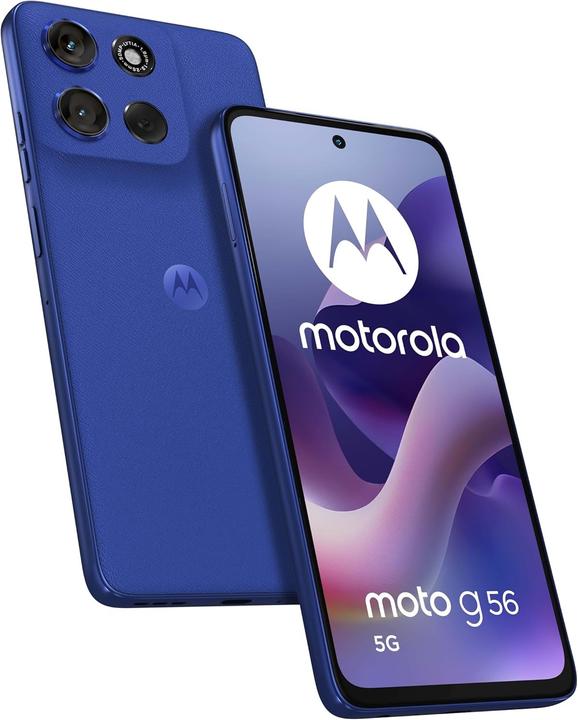 Image du produit Motorola Moto G56 (256 Go, Bleu éblouissant, 6.72", SIM + eSIM, 5G)