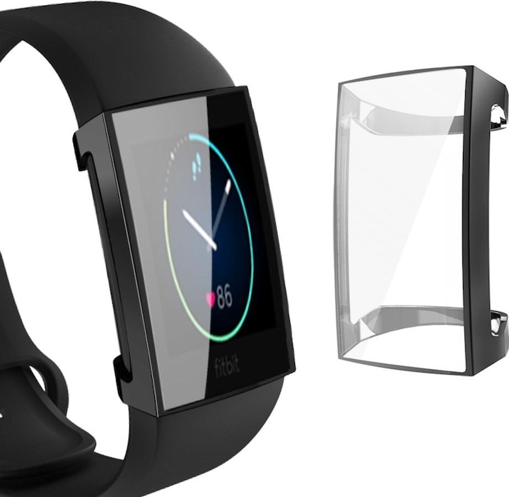 Immagine prodotto Cover-Discount Fitbit Charge 4 - Custodia protettiva in gomma nera