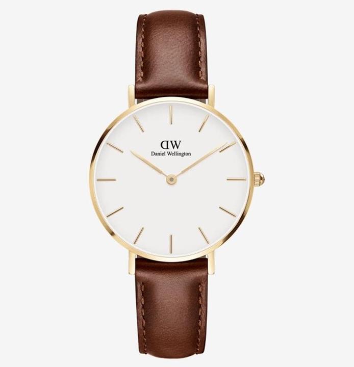 Actual product image Daniel Wellington Classic Petite St. Mawes White Gold (Analogue wristwatch, 32 mm)