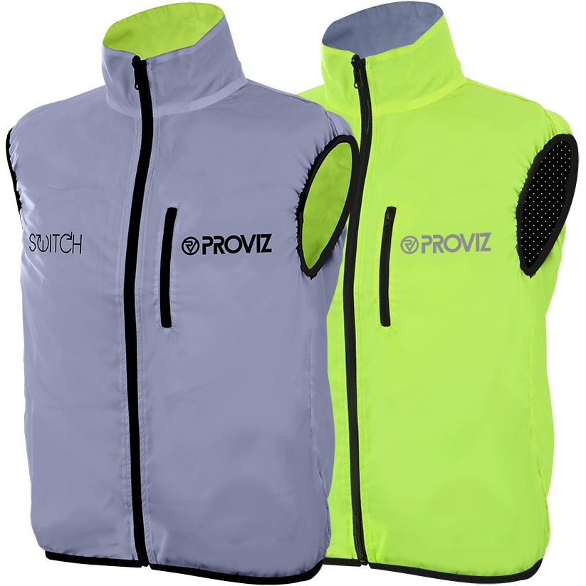 Proviz, Herren, Velojacke, Switch (L), Gelb, L