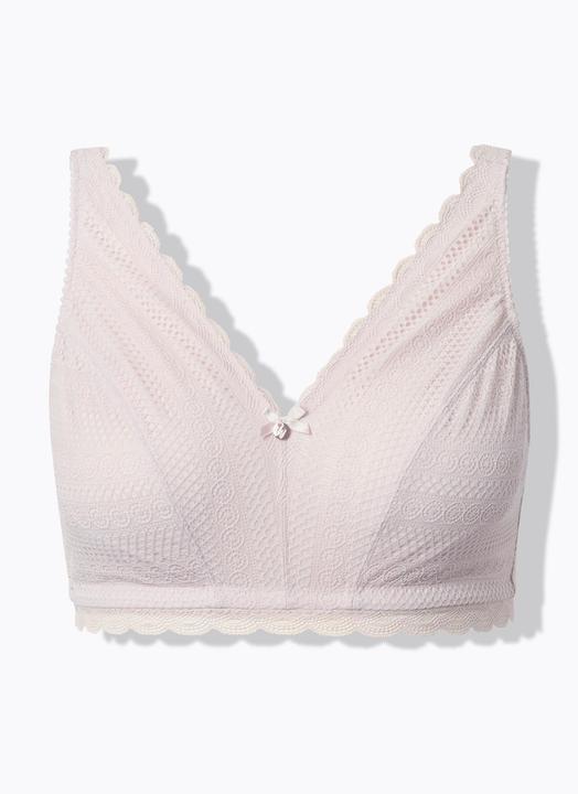Produktbild TruYou Bralette, bügellos, Spitze, Meshfutter (Einzelpack, 90 E)