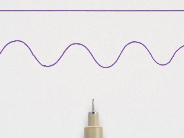 Actual product image Sakura Fineliner PIGMA MICRON 01, purple (Crimson, 1 x)