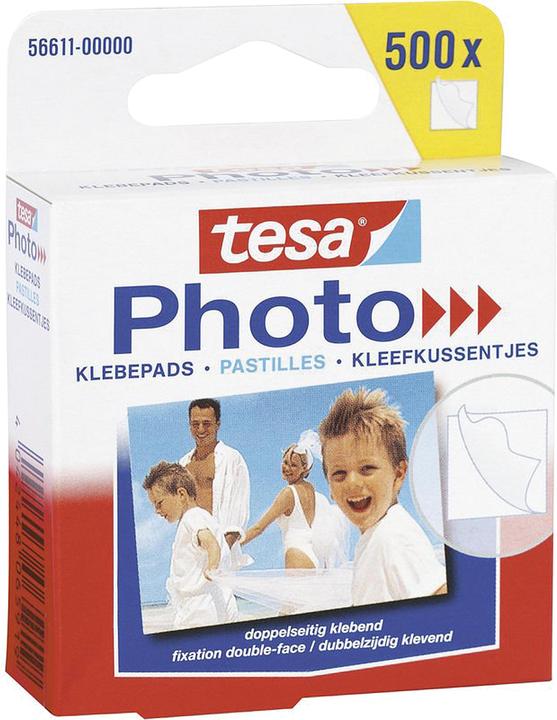 Image du produit tesa Photo pads adhésifs, autocollants, 500 coins photo