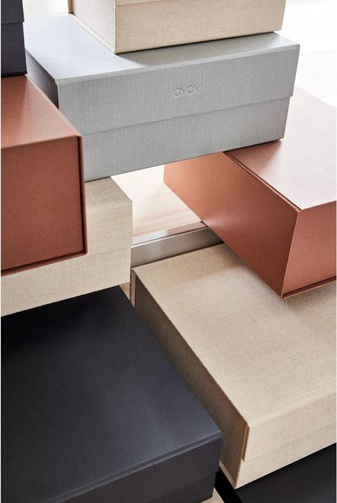 Produktbild OYOY Living Aufbewahrungsbox Hako A4 Caramel (1 x 35 x 54 cm, 1.89 l)