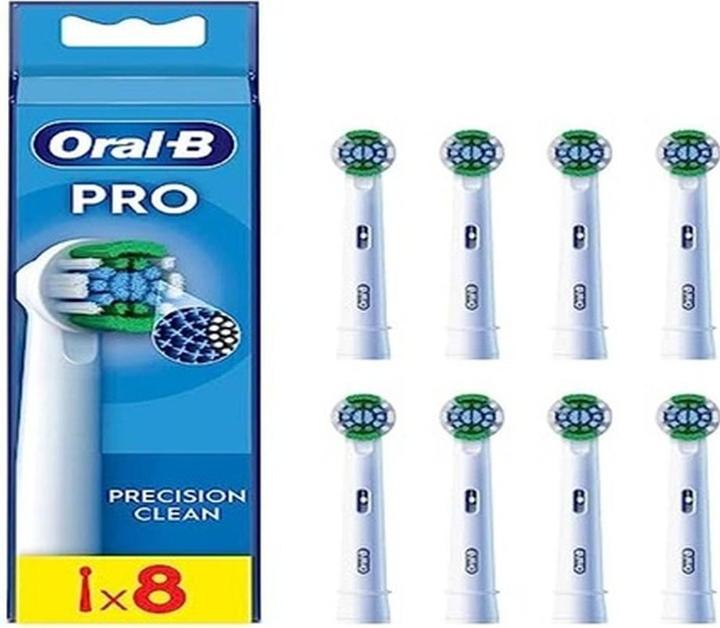 Oral-B Pro Precision Clean Replacement Brush Heads for Electric Toothbrush - Pack of 8 (8 x)