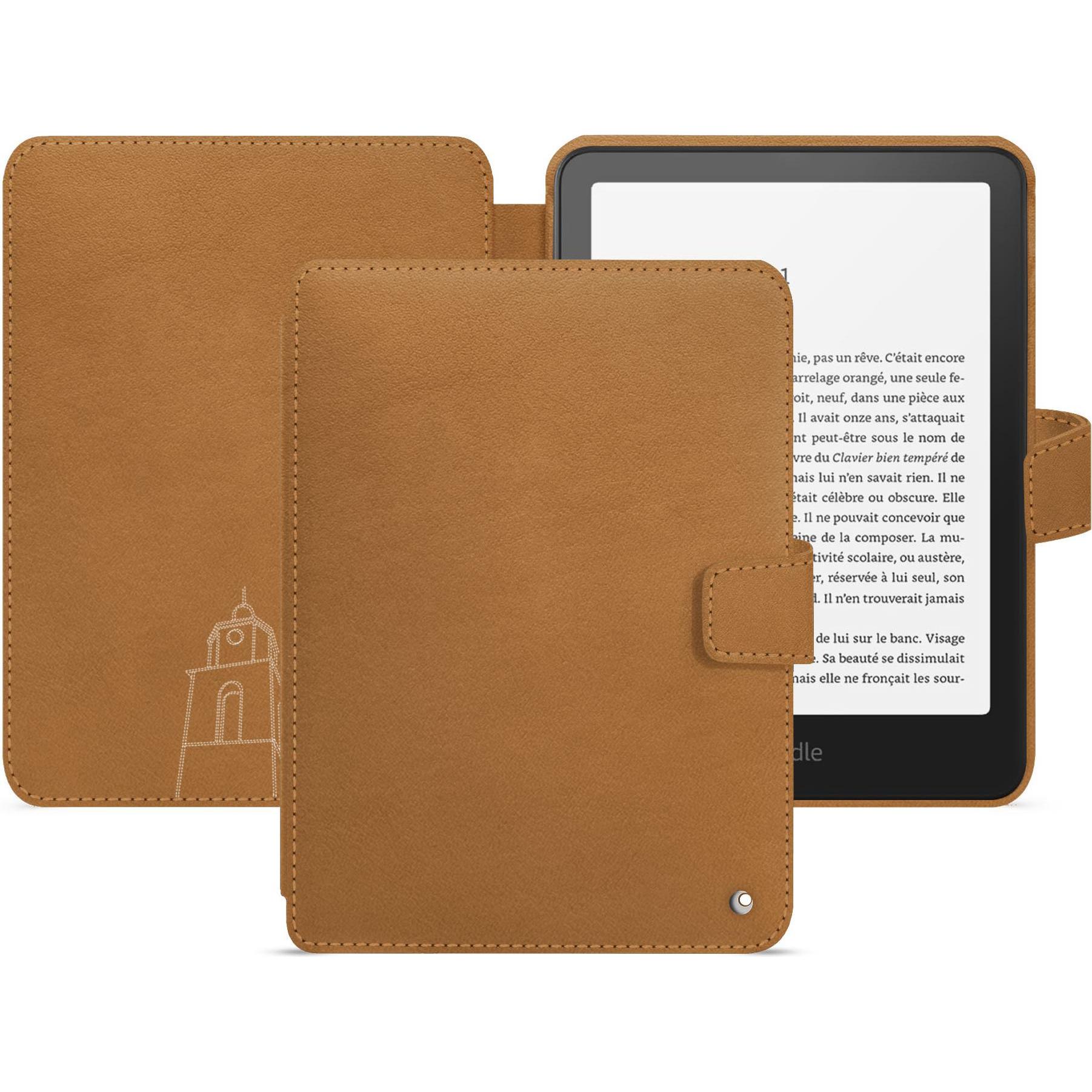 Noreve Guscio Orizzontale In Pelle, Accessori Per Ereader, Marrone