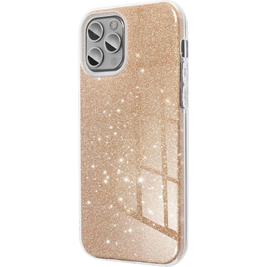 König Design Handyhülle für Apple iPhone 6 / 6s Schutzcase Cover Bumper Schale Glitzer Gold (Apple iPhone 6), Smartphone...