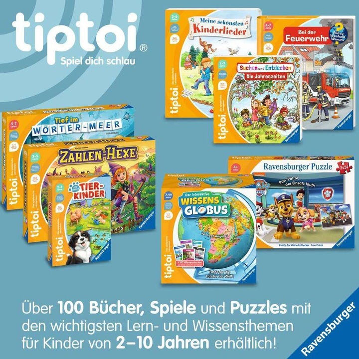 Produktbild Ravensburger tiptoi Mein Wimmelbuch (Deutsch, Anja Kiel, Stéffie Becker, 2024)