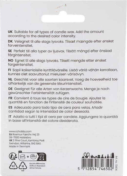 Image du produit Creativ Company Candle Dye