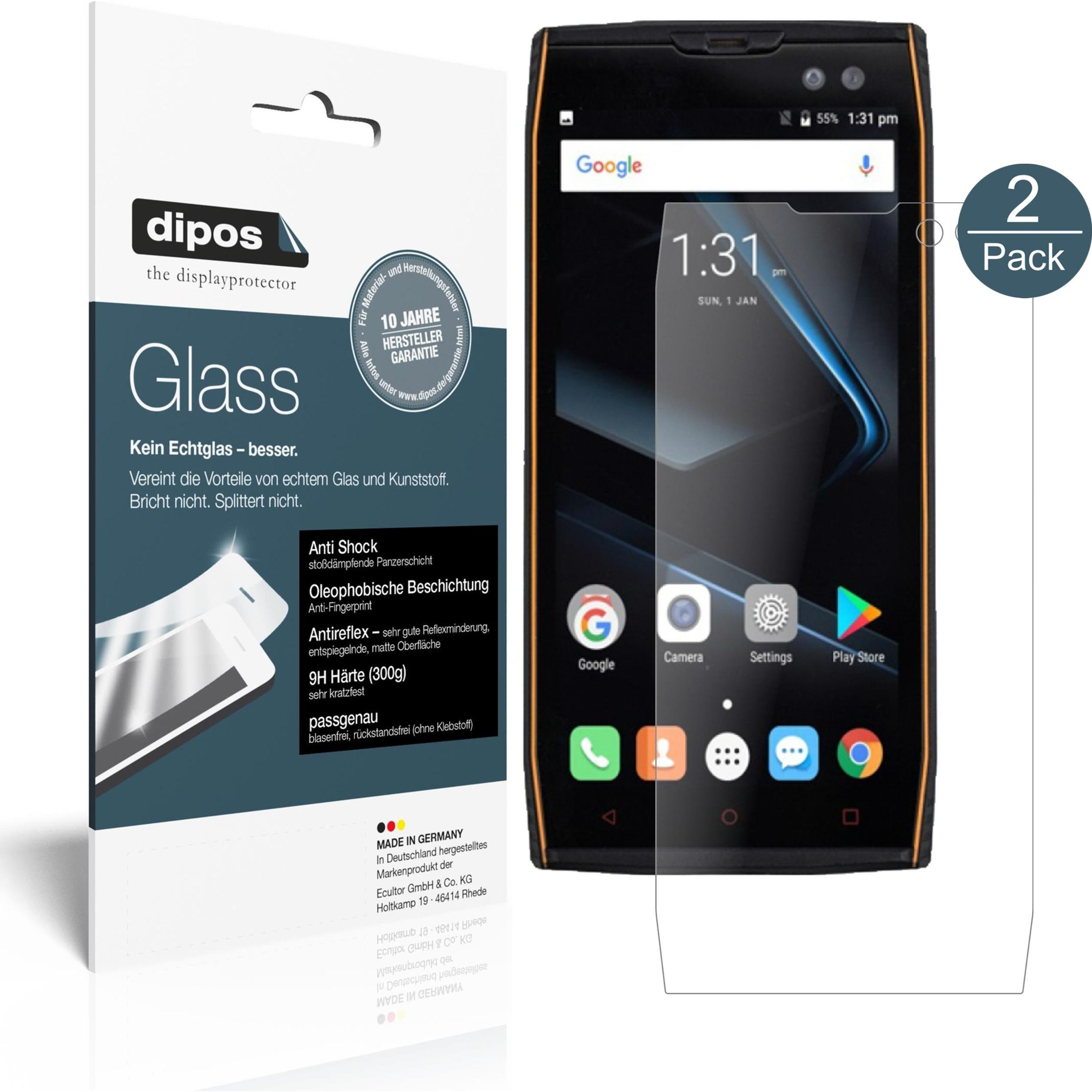 Thumbnail - Dipos Displayschutz Anti-Shock (1 Stück, Doogee S50), Smartphone Schutzfolie, Transparent