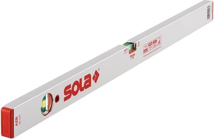 Actual product image Sola Messwerkzeuge Spirit level AZB 200 cm aluminium silver 0.5 mm/m 0.50 mm/m (200 cm)