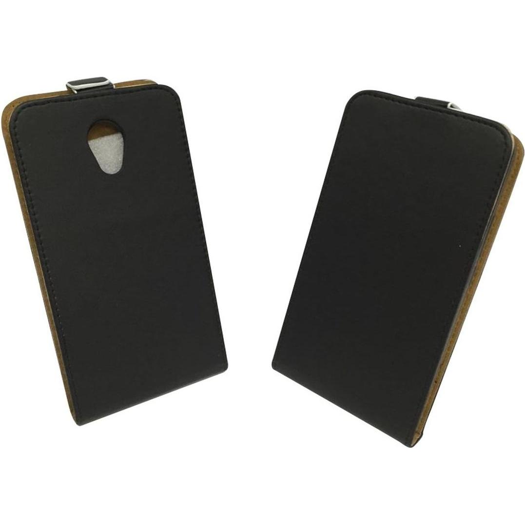 Thumbnail - König Design Wiko Robby Handy Tasche Flip Case Cover Schutz Hülle Etuis Wallet Schwarz Neu (Wiko Robby), Smartphone Hüll...