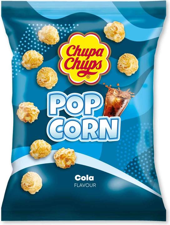 Chupa Chups Popcorn Cola 90 g, Produkttyp: Popcorn, Nährwertangabe (90 g)