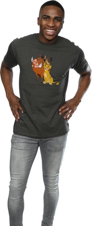 Immagine prodotto The Lion King Classic Maglietta Simba Timon & Pumba Uomo (L)