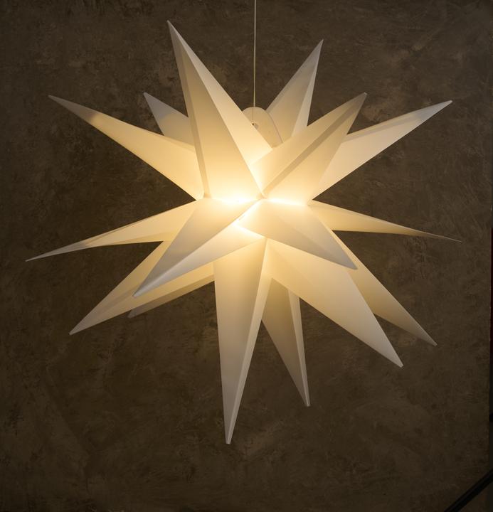 Actual product image Boltze Home Decorative pendant Kassia star60cm natural