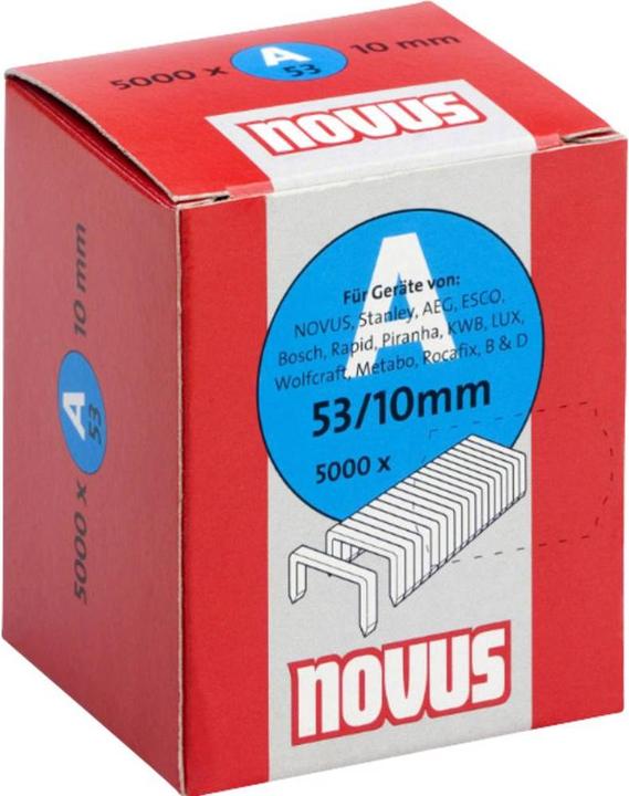 Produktbild Novus Feindrahtklammern - Type 53 50