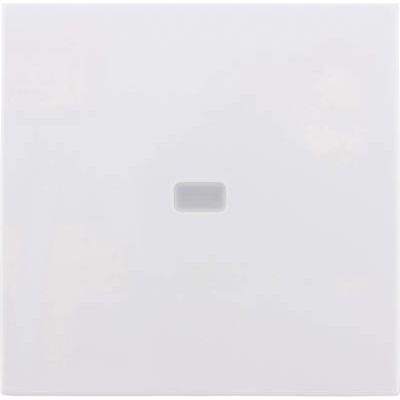REV Abdeckung Kontrollschalter Studio Weiss 0208430106, Taster + Schalter, Weiss