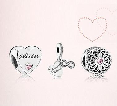 Actual product image Pandora Sister Heart (Silver 925)