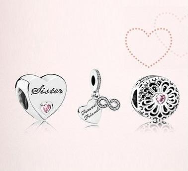 Actual product image Pandora Sister Heart (Silver 925)