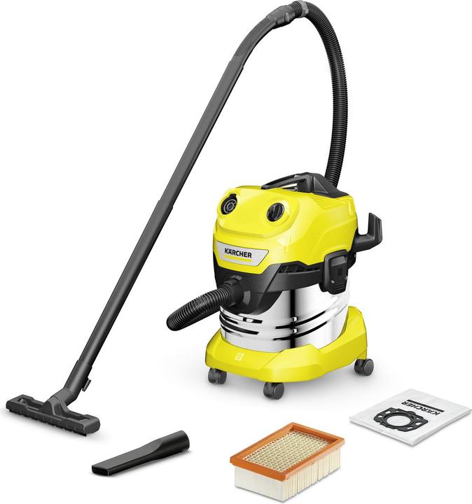 Kärcher Aspiratore solido liquido WD 4 V-20/5/22 (Aspirapolvere a umido e a secco)