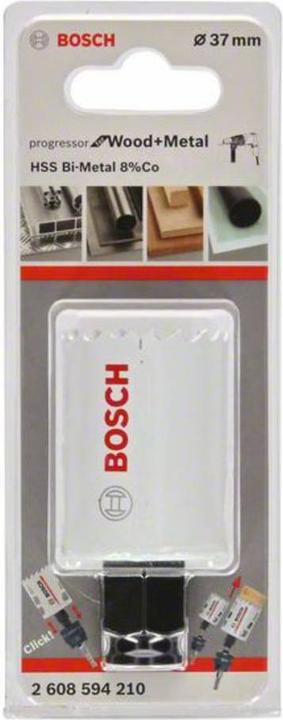 Image du produit Bosch Professional Zubehör Scie cloche Progressor for Wood and Metal, 37 mm (37 millimètres)