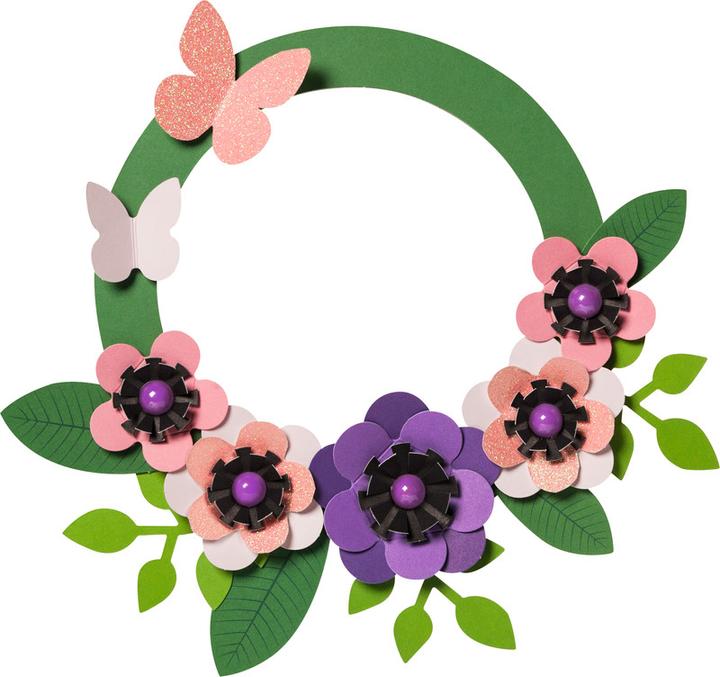 Image du produit Folia Set de bricolage couronne de fleurs