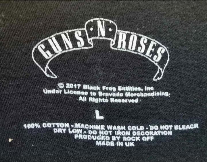 Produktbild Universal Textiles Not in this Lifetime Tour Xerox TShirt (M)