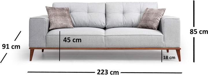 Produktbild Atelier del Sofa Selah (3-Sitzer)