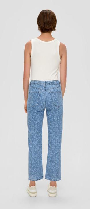 Image du produit S.Oliver Jeans-Hose Cropped-Jeans Karolin / Regular Fit / High Rise / Straight Leg (46)