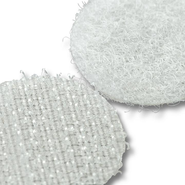 Produktbild Prym Haftpunkte selbstklebend, weiss Karte 8 Paar (19 mm)