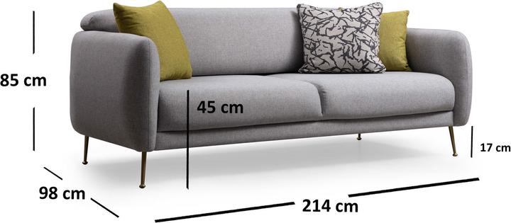 Produktbild Atelier del Sofa Chandler (3-Sitzer)