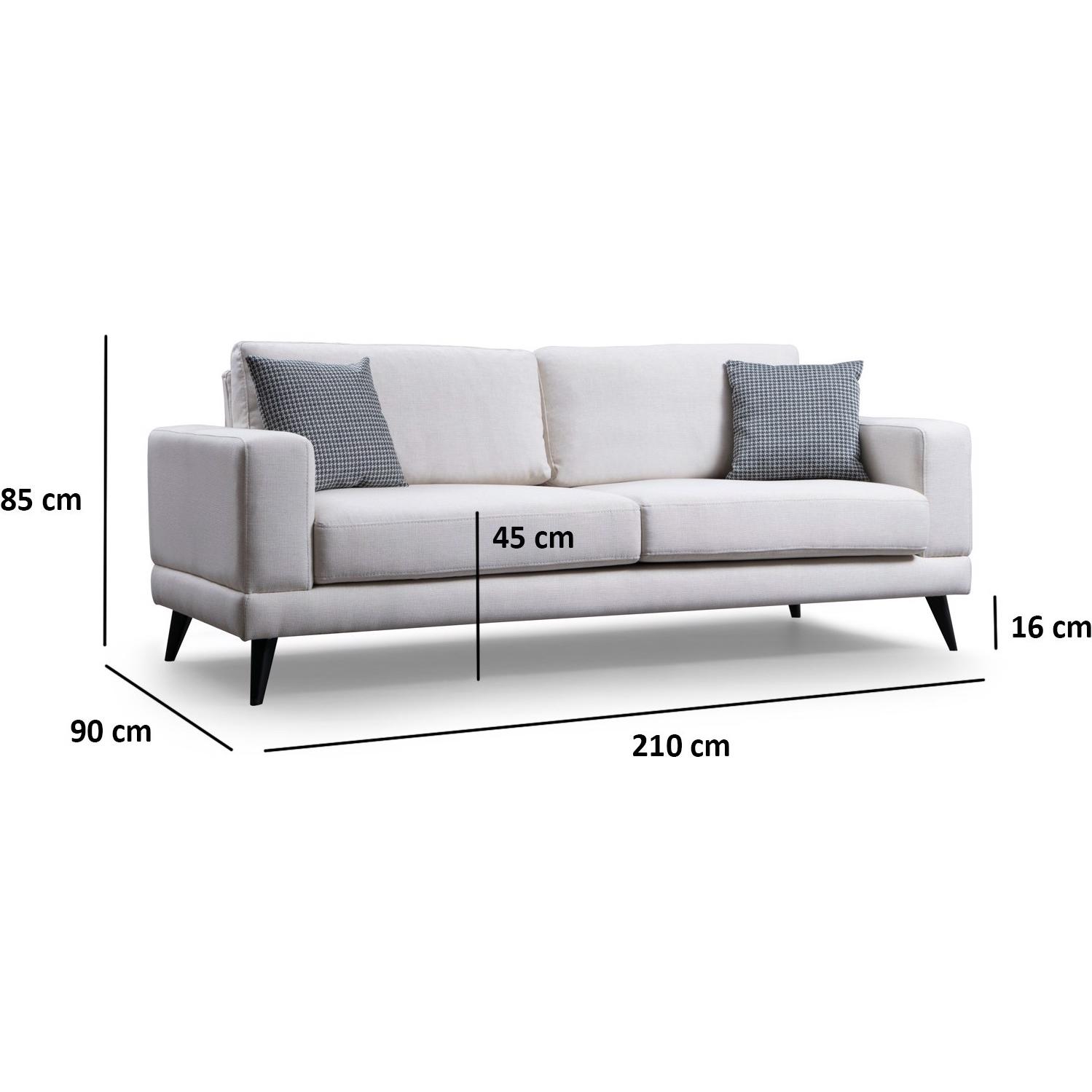 Thumbnail - Atelier del Sofa, Sofa, Aila (3-Sitzer)