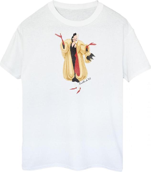 Immagine prodotto 101 Dalmatians Maglietta Cruella De Vil Boyfriend Donna/Ladies (3XL)