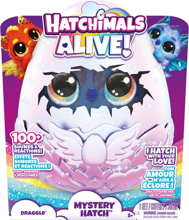 Actual product image Hatchimals EGG Big Egg Secret Hatch Draggle
