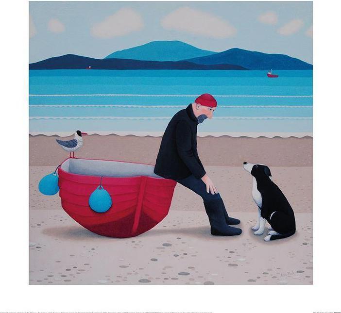 Image du produit Ailsa Black Affiche Pep Talk (40 x 40 cm)