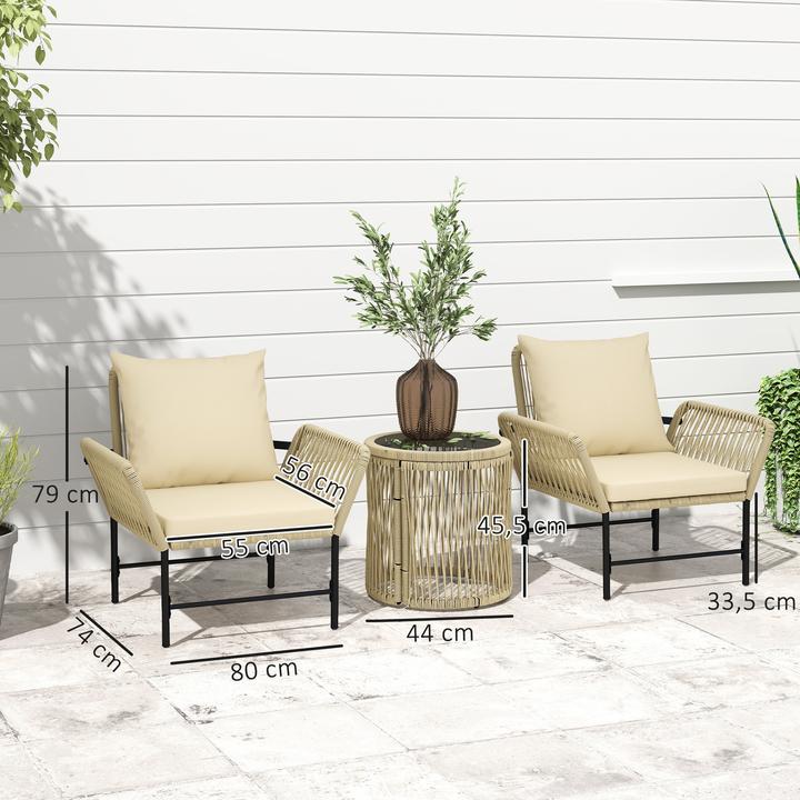 Actual product image Outsunny Gartenmöbel-Set