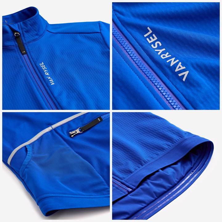 Produktbild Van rysel Fahrradjacke Rennrad Winter Herren „RCR“ 2 blau (XL)