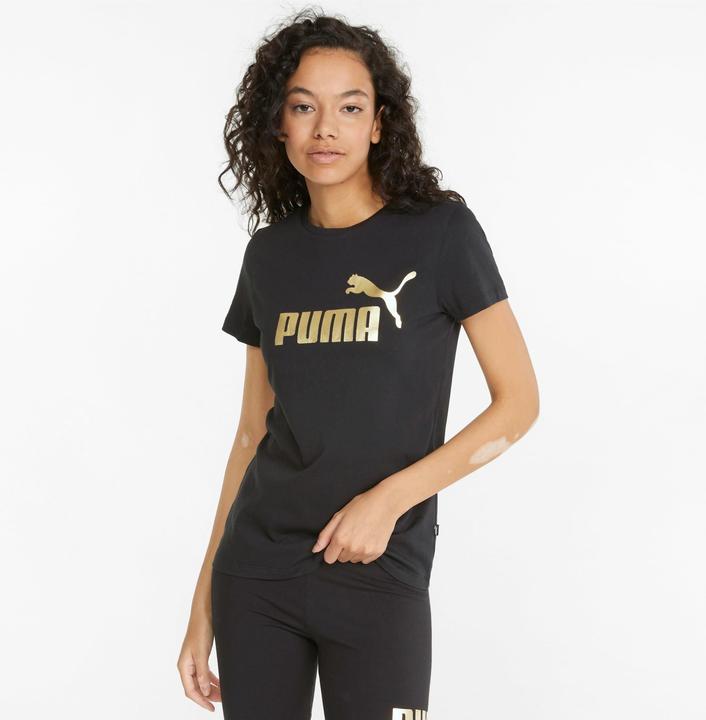 Produktbild Puma ESS+ Metallic Logo Tee (M)