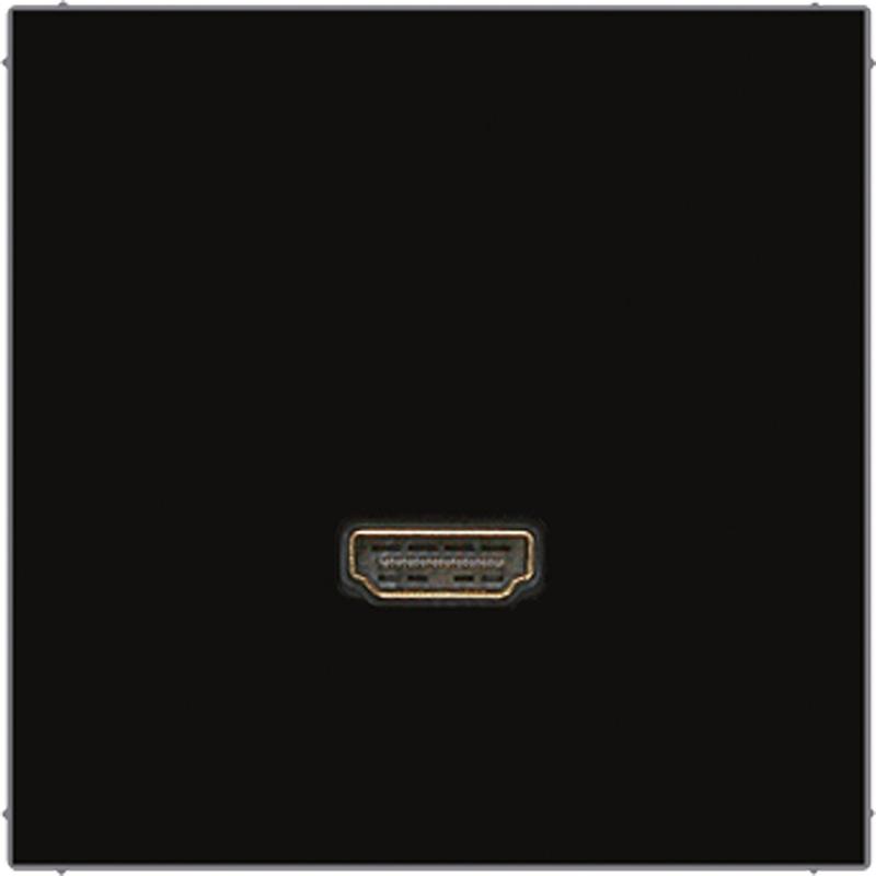 JUNG, Steckdose, HDMI-Steckdose LS UPmont Kanaleinb MALS1112SW