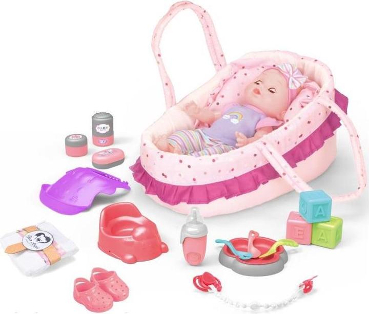 Produktbild Komelon 14in Doll Backpack Set With Drink /Pee