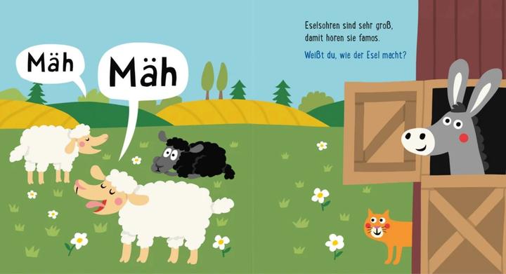 Produktbild Baby Pixi Mein Baby-Pixi-Buggybuch: Oink, Mäh, Muh! (Deutsch)