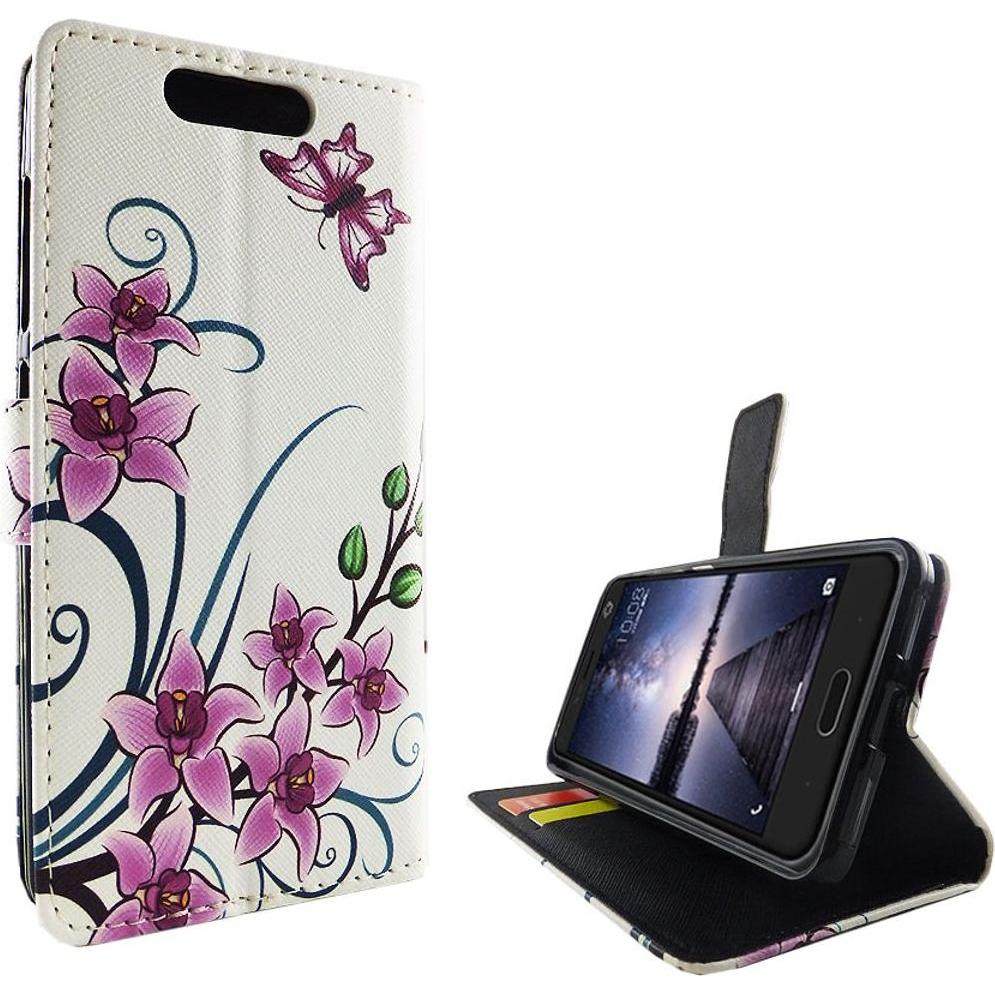 König Design Schutz Handy Hülle für ZTE Blade V8 Case Cover Tasche Wallet Etui Handyhülle Neu (ZTE Blade V8), Smartphone...