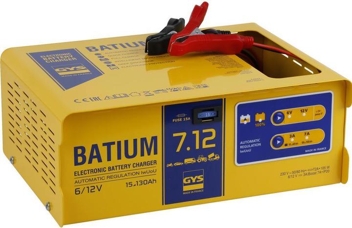 Image du produit GYS Batium 7/12 (12V, 6V, 7 A)