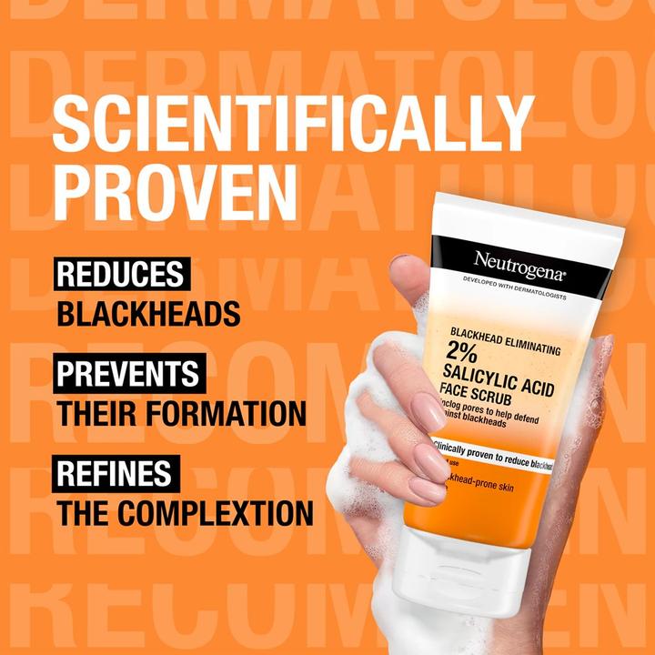 Actual product image Neutrogena Schwarzkopf, Peeling against Wągrom, 150 ml (Cleansing scrub, 150 ml)