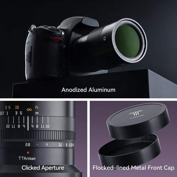 Immagine prodotto TTArtisan 100mm F2.8 Makro kompatibel mit Canon RF (Canon RF, Full frame)