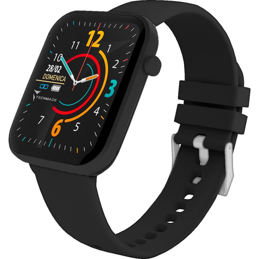 Techmade Smart Watch Hava Black TM-HAVA-FBK, Smartwatch