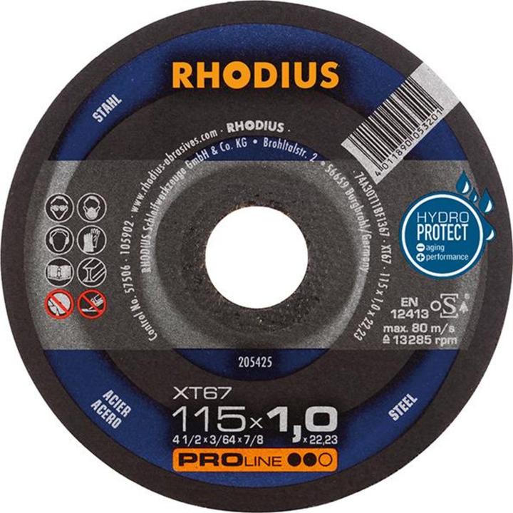 Produktbild Rhodius Trennscheibe gerade