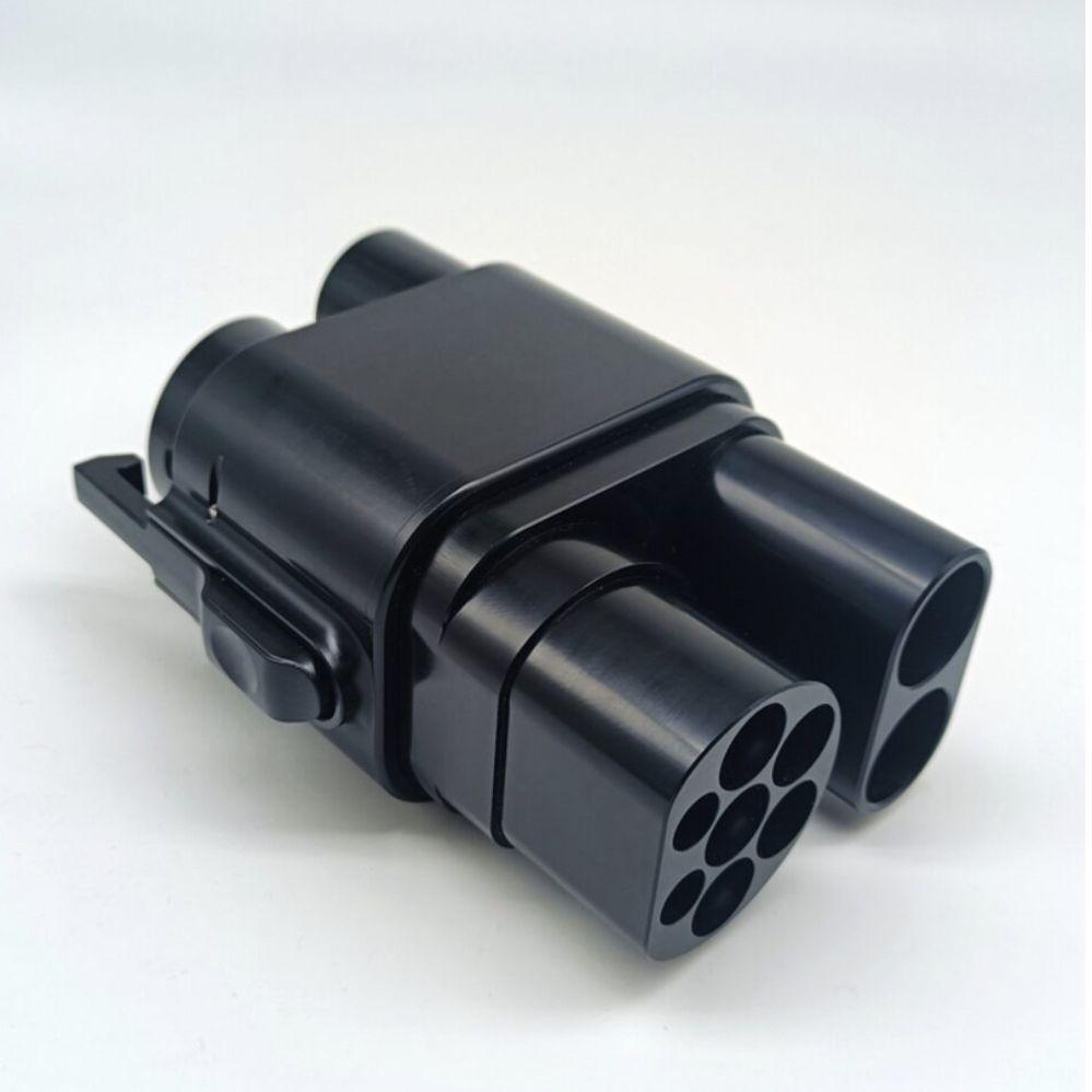 iLike Car accessories MG2DC CCS Combo 2 to CCS Combo 1 DC Adapter 250A High Power 150kW Black, Adattatore per auto, Nero
