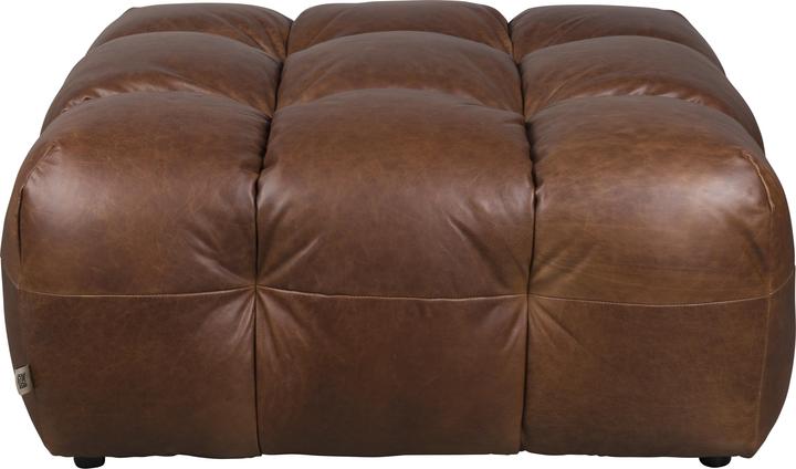 Produktbild Dutchbone Hocker Hackman Leather Chocolate