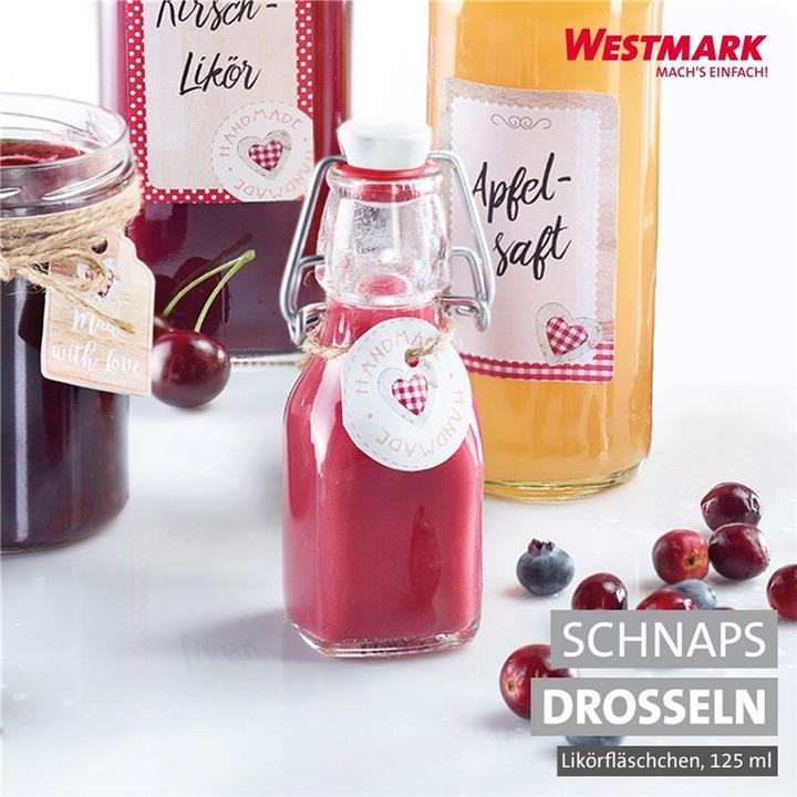 Actual product image Westmark Swing top bottle angular, 125 ml (0.13 l)